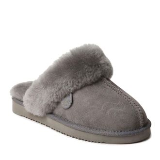 Dearfoams Fireside By Dearfoams Womens Sydney Genuine Shearling Scuff