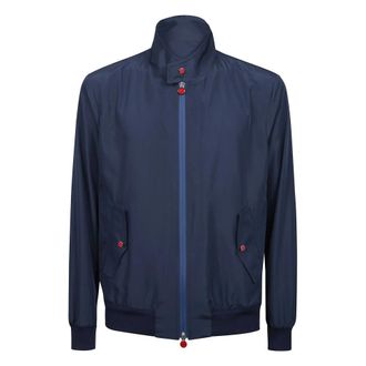 Kiton Hombre, Chaquetas, Azul, Talla: 2XL