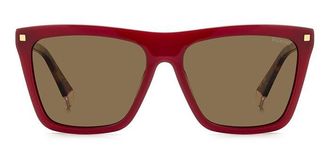 Polaroid PLD 4164/S/X Polarized LHF/SP Womens Sunglasses Burgundy Size 56
