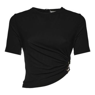 CHRISTOPHER ESBER T-Shirts, female, Black, Size: S T-Shirts