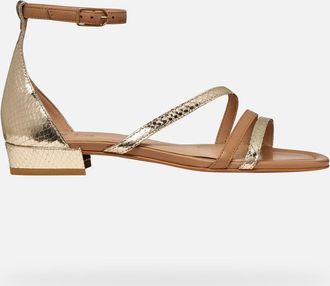 Geox New Eraklia 15 Woman Light Gold/beige, Size: 36,5