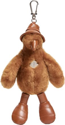 Moncler Moncler Duck-shaped Key Ring, Men, Yellow, Size: One Size