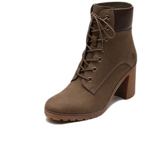 Timberland Ladies Allington Heeled Boots in Olive, 5.5 UK Adult