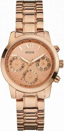 Guess Multifunction Watch W0448L3 - Dames - Accessoires - Roze - Maat: ONE Size