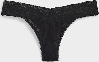 Hanky Panky Womens Stretch lace thong Nylon