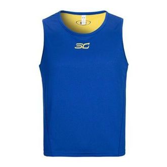 Under Armour SC30 Reversible Basketball Jersey Royal Blue Yellow 1329427-401