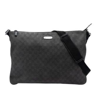 Gucci Pre-owned Cross Body Bags, female, Black, Size: ONE SIZE Pre-owned Denim Crossbody Bag
