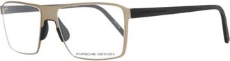 Porsche Design Luxe Roestvrijstalen Bril - Heren - Brillen - Beige - ONE Size - Accessoires