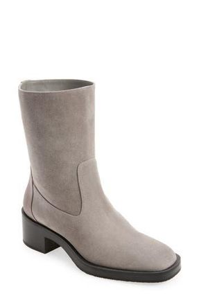 Stuart Weitzman Kaia Bootie in Flannel Sport Suede at Nordstrom Rack, Size 10.5