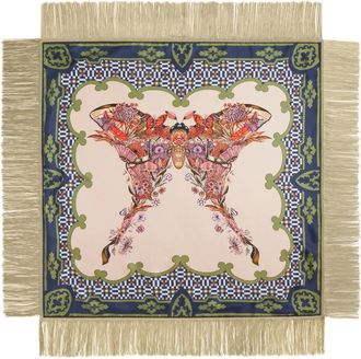 La DoubleJ Sciarpa con frange - Toni neutri