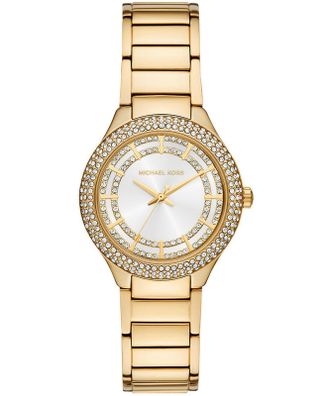 Michael Kors Sylvia Quartz Crystal Silver Dial Ladies Watch MK4941