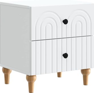 vidaXL Armario De Noche 43 X 34,5 X 48 Cm Madera De Ingenier&iacute;a Vidaxl
