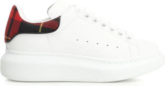 Alexander McQueen Oversized Sneaker - Dames - Sneakers - Wit - 38 1/2 EU - Leer - Schoenen