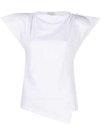 Isabel Marant Sebani Padded Asymmetric T-Shirt