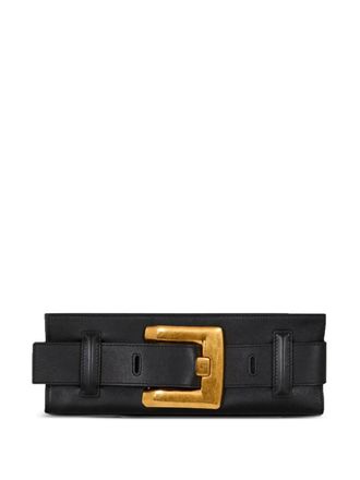 Balmain Anthem Calfskin Clutch