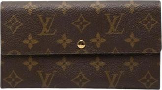 Louis Vuitton Pre-owned Wallets, female, Brown, Size: ONE SIZE Pre-owned The Sarah Wallet