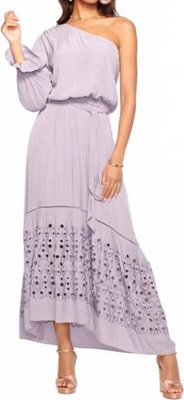 Ramy Brook Adesola One Shoulder Maxi Dress In Lavander