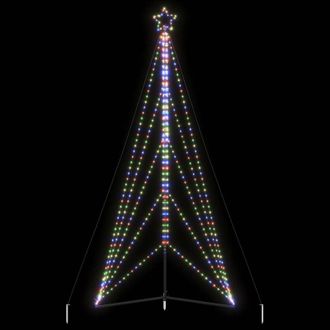 vidaXL &Aacute;rbol De Navidad Led 615 Leds De Colores 404,5 Cm Vidaxl