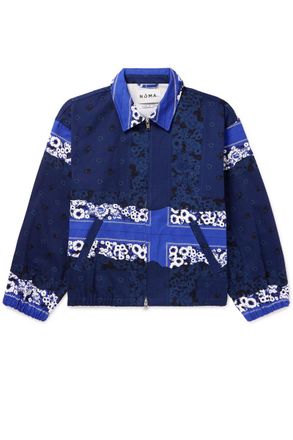 Noma t.d. Hand-Dyed Denim Blouson Jacket