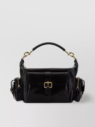 Chlo&eacute; camera bag large leather shoulder bag