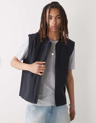 Champion Gilet nero con zip