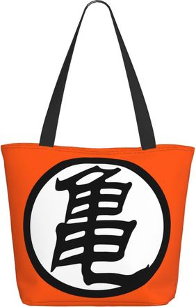 AOOEDM Japanese Kanji-Turtle Ladies Shopping Bag 13x11x7in.The Perfect ValentineS Day Gift.It Is The Best ValentineS Day Gift For Mom, Daughter, Wife,Etc