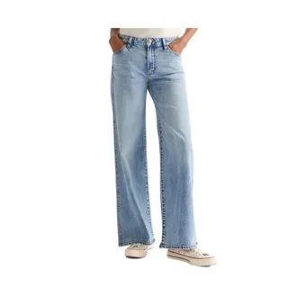 Wrangler Dames, Jeans, Blauw, Maat: W25 L32 Denim
