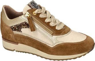 DL Sport Schoenen, Dames, Beige, 40 EU, Leer, 6325 Alaska Avorio Sneakers
