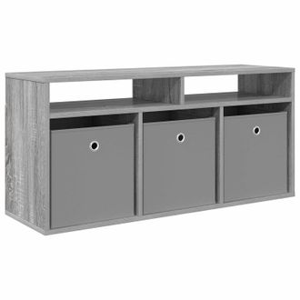 vidaXL Mueble Bajo Con Caj&oacute;n Gris Sonoma 102 X 32 X 48,5 Cm Vidaxl