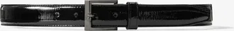 Michael Kors Catarina Patent Leather Trouser Belt
