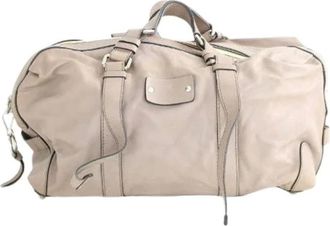 Chlo&eacute; Pre-owned Weekend Bags, female, Beige, Size: ONE SIZE Pre-owned Handbag