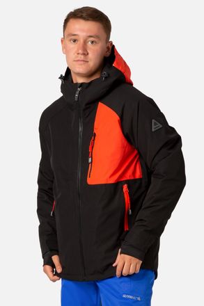 Surfanic Mens Orion Hypadri Ski Jacket Black - Size X-Small