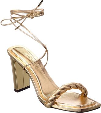 Jimmy Choo London Diosa 85 Leather Sandal