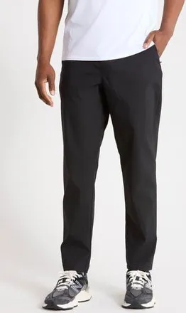 90 Degree by Reflex Dayshift Tapered Piqu&eacute; Pants in Black at Nordstrom Rack, Size Xx-Large