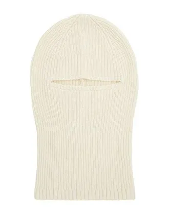 8 by YOOX RECYCLED WOOL MONOCOLOR BALACLAVA