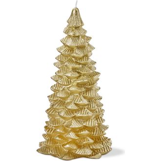 Tag Gold Fir Tree Sculpted Candle Holiday Decor Christmas at Nordstrom