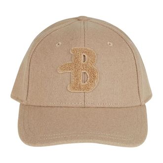 Ballantyne Cappellino da baseball in melton - - Accessories - Donna - Marrone - ONE SIZE
