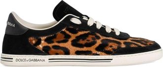 Dolce & Gabbana Animalier Low-Top Sneakers - Dames - Sneakers - Veelkleurig - 40 EU - Schoenen