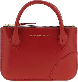 Comme Des Gar&ccedil;ons Handles - Sa 8100Ha Portemonnee - Dames - Handtassen - Rood - ONE Size - Leer - Tassen