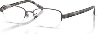 Brooks Brothers 52mm Oval optical glasses in Grey at Nordstrom