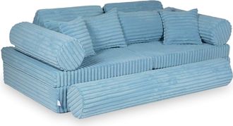 OEM Sof&aacute; De Juegos Montessori Premium Waffle Azul