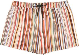 Paul Smith Painted Signature Stripe Recycled Polyester Swim Shorts