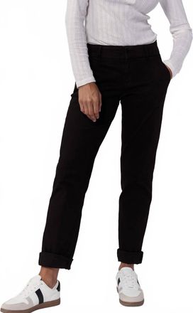 Dear John Denim Hampton Mid Rise Pant In Black