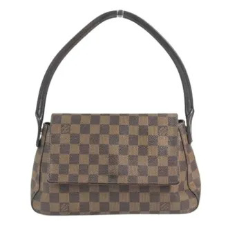 Louis Vuitton Pre-owned Handbags, female, Brown, Size: ONE SIZE Pre-owned Damier Canvas Tote Bag