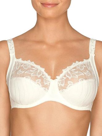 Prima Donna Womens Deauville Full Cup Bra - White Polyamide - Size 32G