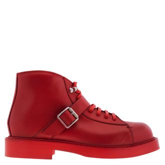 Ferragamo Gancini Ornament Ankle Boots, Size 9 E