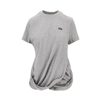 Loewe Jersey draped T-shirt Woman S