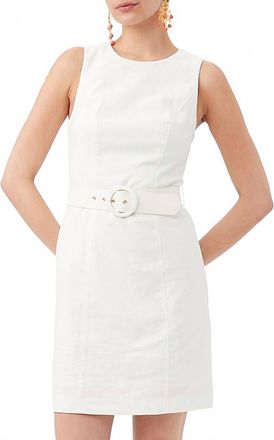Trina Turk Darlene Dress In Whitewash