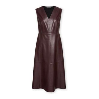 Elena Miro Midi Kleedjes - Dames - Casual kleedjes - Rood - 4XL - Kleedjes