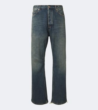 Balenciaga Faded wide-leg jeans